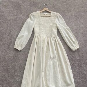 Böhme Beige Maxi Dress - Small